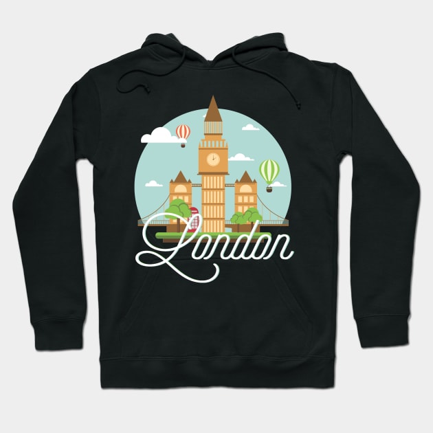 London Hoodie by ballhard